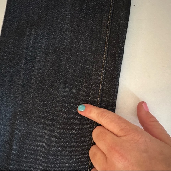 G-Unit Y2KVintage Super HighRise Embroidered Cross Wings Gold Chain Belt Jeans 3 - Picture 16 of 16